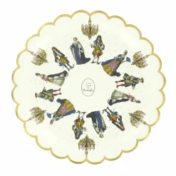 Boutiques de musées Art De La Table-8 Assiettes en carton "A la Cour de Versailles"