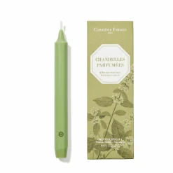 Boutiques de musées Senteurs-6 Bougies parfumées Menthe verte - Carrière Frères