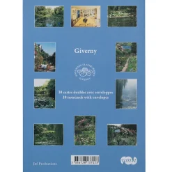 Boutiques de musées Cartes Et Marques Pages-10 Cartes doubles avec enveloppes - Giverny