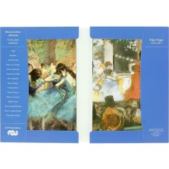 Boutiques de musées Cartes Et Marques Pages-10 Cartes doubles et enveloppes - Edgar Degas