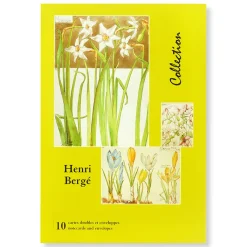 Boutiques de musées Cartes Et Marques Pages-10 Cartes doubles et enveloppes - Henri Bergé