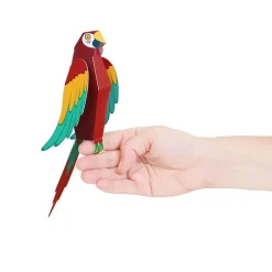 Hot Boutiques de musées 2 maquettes Perroquets en papier