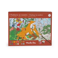 Boutiques de musées Loisirs Créatifs-3 Peintures au numéro - Le jardinier