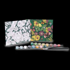 Boutiques de musées Loisirs Créatifs-3 peintures au numéro Moulin Roty - Le Jardin