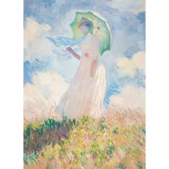 New Boutiques de musées Affiche Claude Monet - Femme à l'ombrelle tournée vers la gauche, 1886