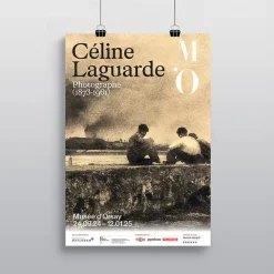 Boutiques de musées Affiches Et Reproductions-Affiche de l'exposition Céline Laguarde Photographe (1873-1961) - 40x60 cm