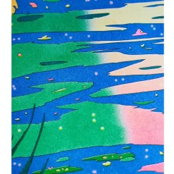 Best Boutiques de musées Affiche Le Bassin aux nymphéas, harmonie rose (Claude Monet) par María Medem - Kiblind