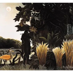Boutiques de musées Affiches Et Reproductions-Affiche Le Douanier Rousseau - La Charmeuse de serpents