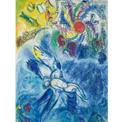 Boutiques de musées Affiches Et Reproductions-Affiche Marc Chagall - La Création de l'homme