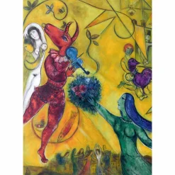 Boutiques de musées Affiches Et Reproductions-Affiche Marc Chagall - La Danse - 50 x 70 cm