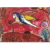 Boutiques de musées Affiches Et Reproductions-Affiche Marc Chagall - Le Cantique des Cantiques IV