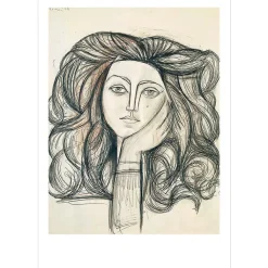 New Boutiques de musées Affiche Pablo Picasso - Portrait de Françoise