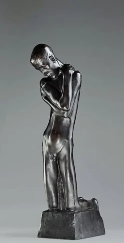 Boutiques de musées Panneaux Aluminium|Panneaux Acryliques-Agenouillé à la fontaine (panneaux aluminium)