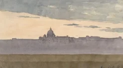 Hot Boutiques de musées Album des vues de Rome : le Vatican, vue générale (panneaux aluminium)