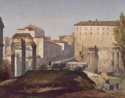 Outlet Boutiques de musées Album d'Italie, antiquités de Rome. Forum et Palatin. Vue du Forum du côté du Tabularium (panneaux acryliques)