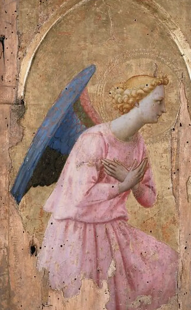 Hot Boutiques de musées Ange en adoration (panneaux aluminium)