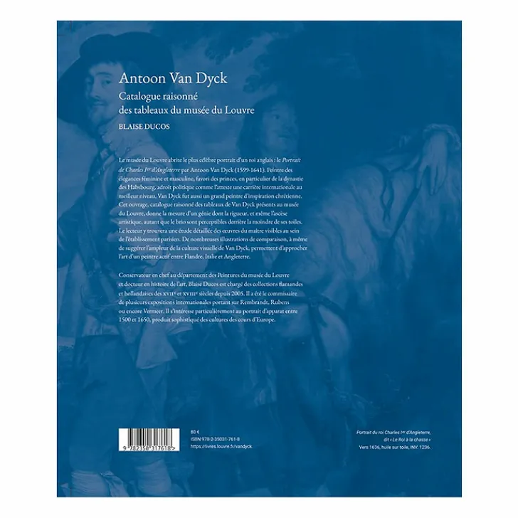 Best Boutiques de musées Antoon Van Dyck. Catalogue raisonné des tableaux du musée du Louvre