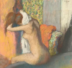 Discount Boutiques de musées Après le bain, femme s'essuyant la nuque (toiles encadrées)