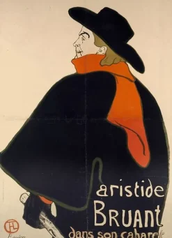 Best Boutiques de musées Aristide Bruant dans son cabaret (affiches d'art encadrées)