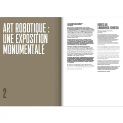 Outlet Boutiques de musées Art robotique - Catalogue d'exposition