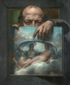 Boutiques de musées Toiles Encadrées|Toiles Sur Châssis-Autoportrait en trompe-l’oeil (détail) (toiles encadrées)