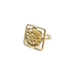 Boutiques de musées Bague ajustable Rosace - Medecine Douce
