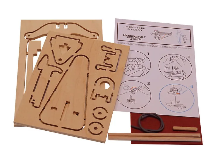 New Boutiques de musées Baliste de Plywood à construire - Manufacture en Famille