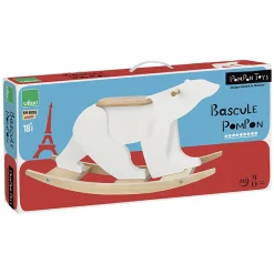Boutiques de musées Jouets-Bascule Ours blanc - François Pompon - Pompon Toys