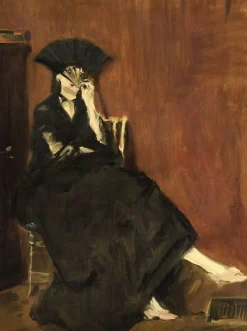 Outlet Boutiques de musées Berthe Morisot à l’éventail (détail) (toiles sans cadre)