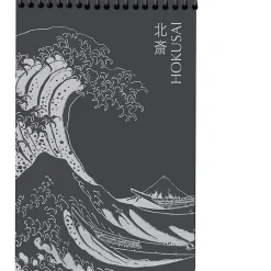Online Boutiques de musées Bloc croquis à spirales Hokusai