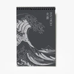 Online Boutiques de musées Bloc croquis à spirales Hokusai