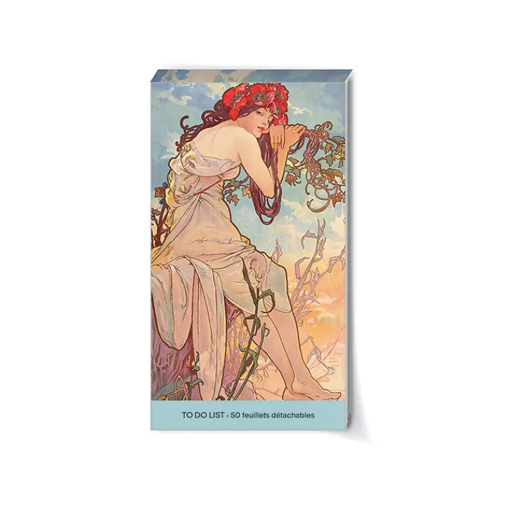 Clearance Boutiques de musées Bloc notes Alphonse Mucha - L'été, 1896