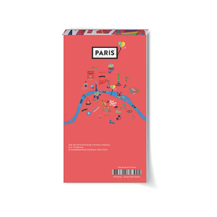 Boutiques de musées Cahiers Et Carnets-Bloc notes Antoine Corbineau - Plan de Paris