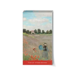 Hot Boutiques de musées Bloc notes Claude Monet - Coquelicots, 1873