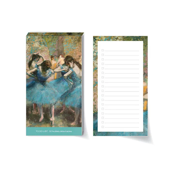 Boutiques de musées Cahiers Et Carnets-Bloc notes Edgar Degas - Danseuses bleues, vers 1890