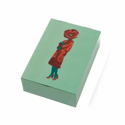 Boutiques de musées Design|Art De La Maison-Boîte rectangulaire en métal Pivoina - Gangzaï