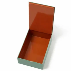 Boutiques de musées Design|Art De La Maison-Boîte rectangulaire en métal Pivoina - Gangzaï