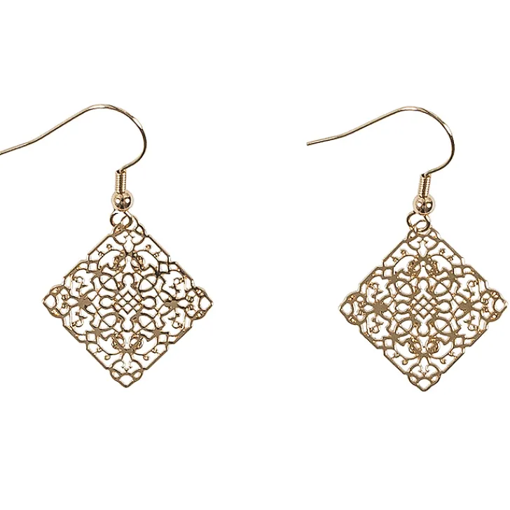 Boutiques de musées Boucles D'Oreilles-Boucle d'oreilles Rinceaux