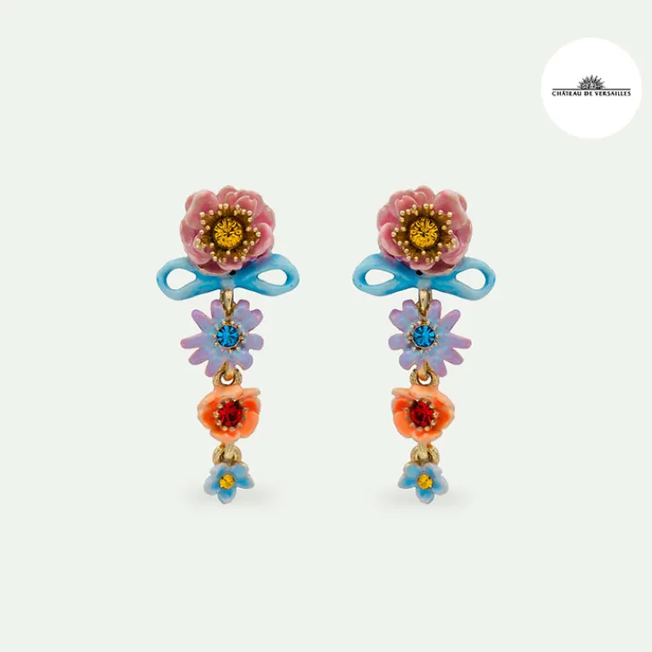 Online Boutiques de musées Boucles d'oreilles clip Bouquet - Les Néréides