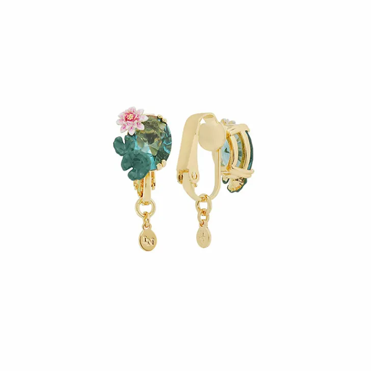 Boutiques de musées Boucles D'Oreilles-Boucles d'oreilles clips Nymphéas - Les Néréides X musée d'Orsay