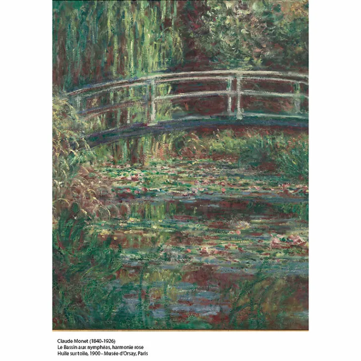 Clearance Boutiques de musées Boucles d'oreilles dormeuses Nymphéas - Les Néréides X musée d'Orsay