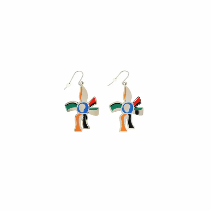 Boutiques de musées Boucles D'Oreilles-Boucles d'oreilles Fernand Léger - La Fleur qui marche