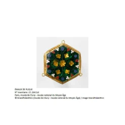 Boutiques de musées Boucles D'Oreilles-Boucles d'oreilles Émail de Plique