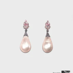 Hot Boutiques de musées Boucles d'oreilles Perle Joséphine