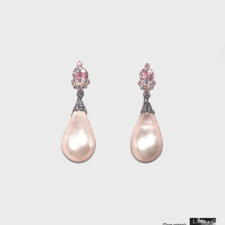 Hot Boutiques de musées Boucles d'oreilles Perle Joséphine
