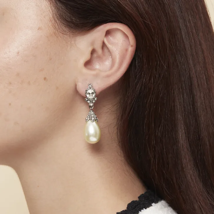 Hot Boutiques de musées Boucles d'oreilles Perle Joséphine