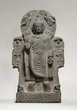 Boutiques de musées Toiles Encadrées-Bouddha au grand miracle (le miracle de Shravasti) (toiles encadrées)