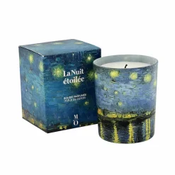 New Boutiques de musées Bougie parfumée Fleur de coton Vincent van Gogh - La Nuit étoilée, 1888