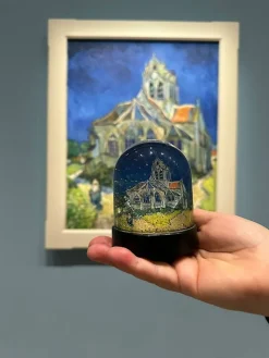 Online Boutiques de musées Boule à neige Vincent van Gogh - L'Église d'Auvers-sur-Oise