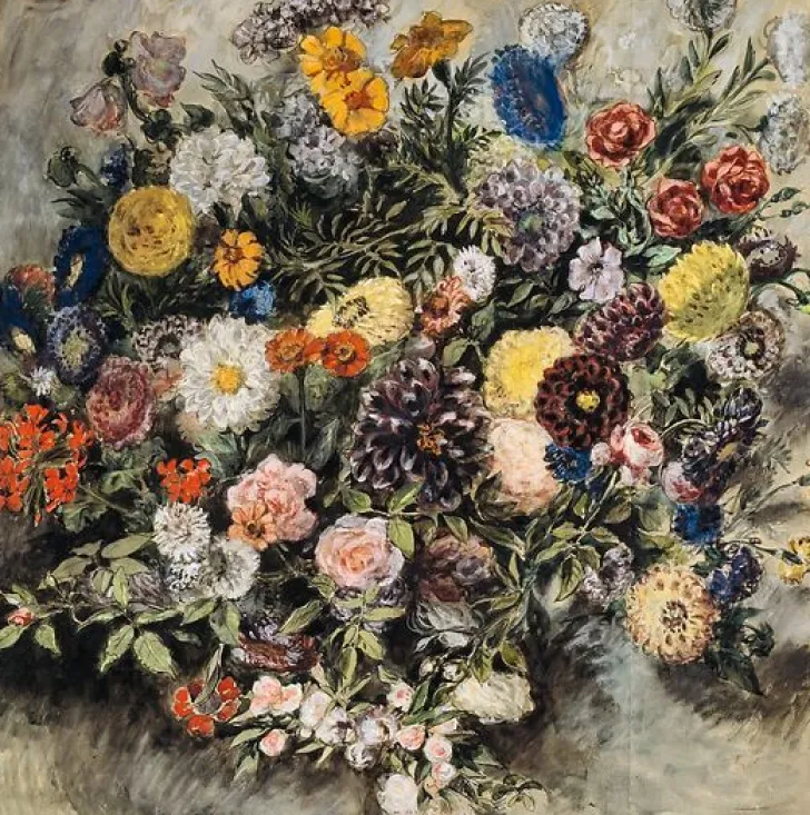 Boutiques de musées Bouquet de fleurs (toiles encadrées)